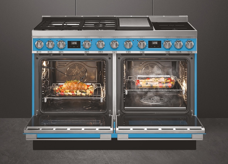Cuisinère four vapeur Smeg Portofino