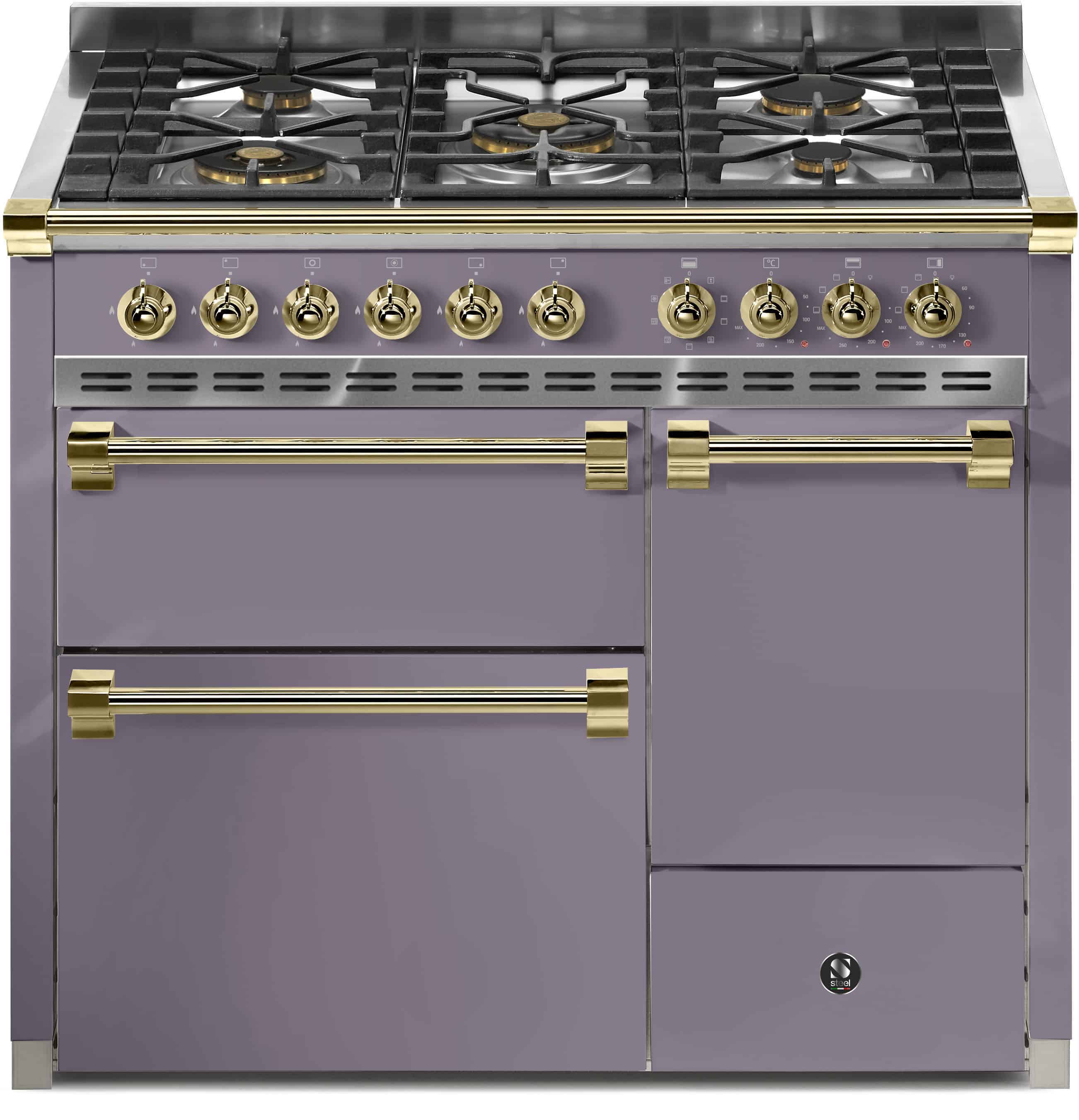 Piano de cuisson Steel ASCOT 100/3 SOLID DOOR – Image 2