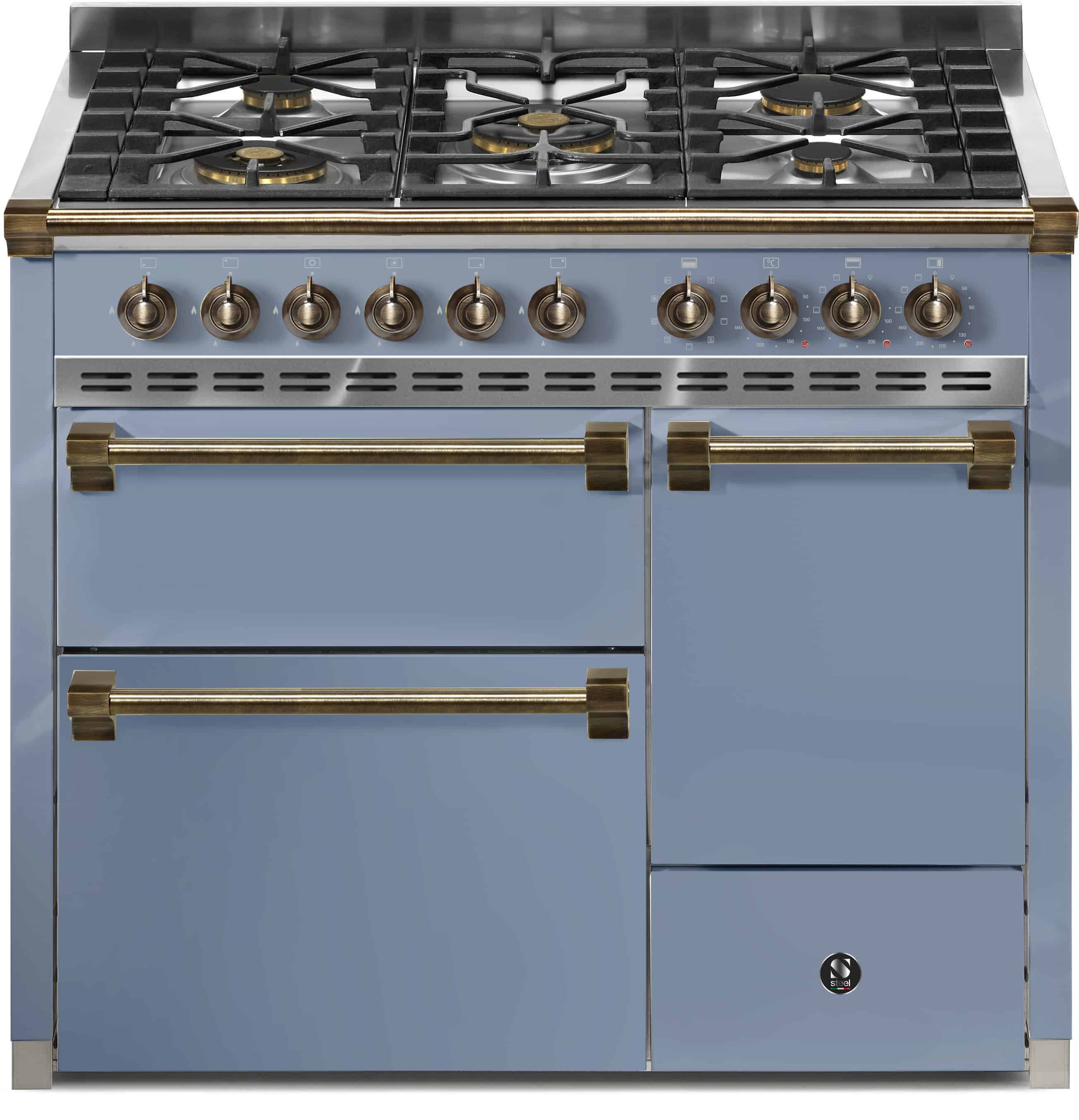 Piano de cuisson Steel ASCOT 100/3 SOLID DOOR – Image 5