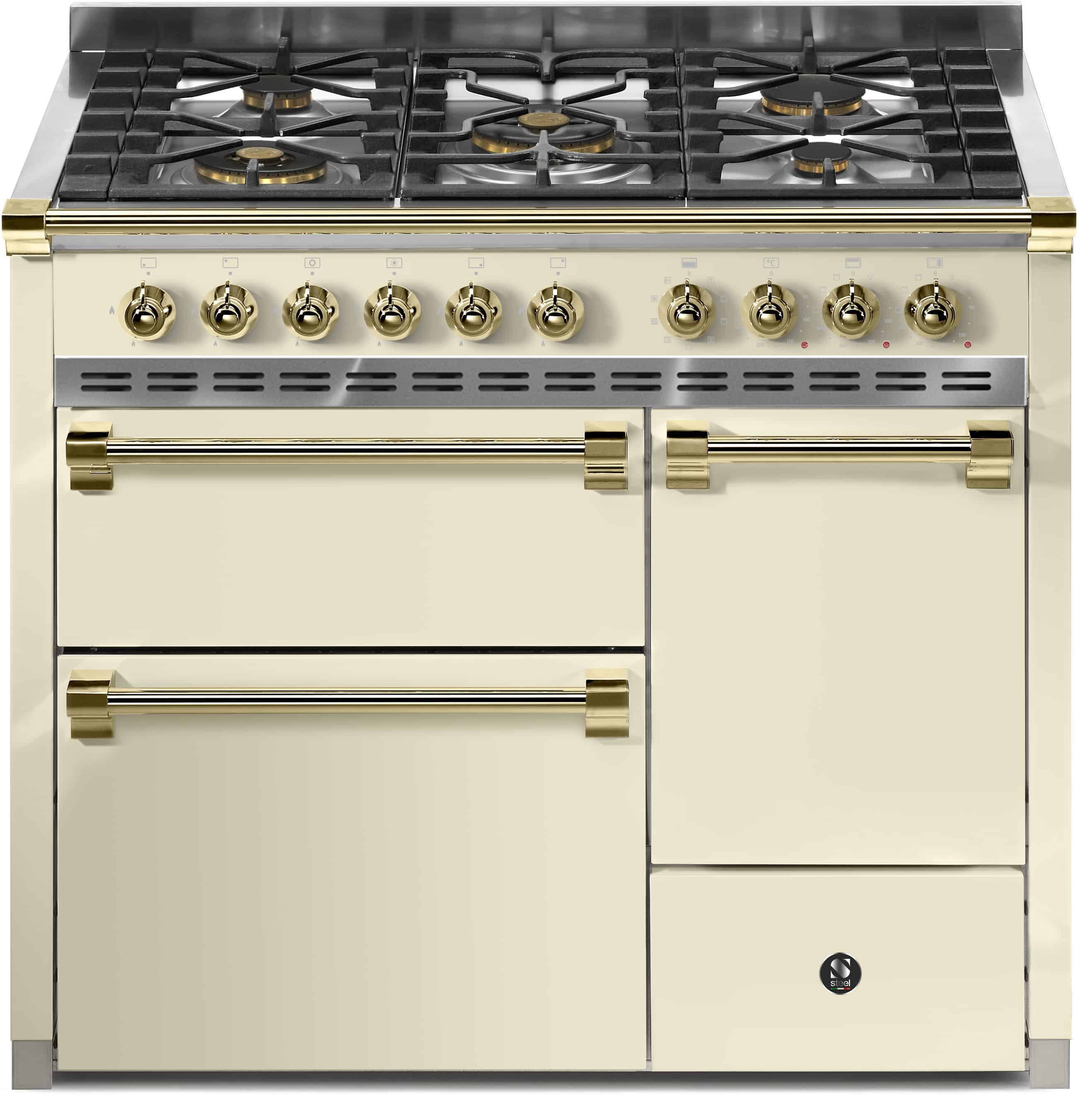 Piano de cuisson Steel ASCOT 100/3 SOLID DOOR – Image 6