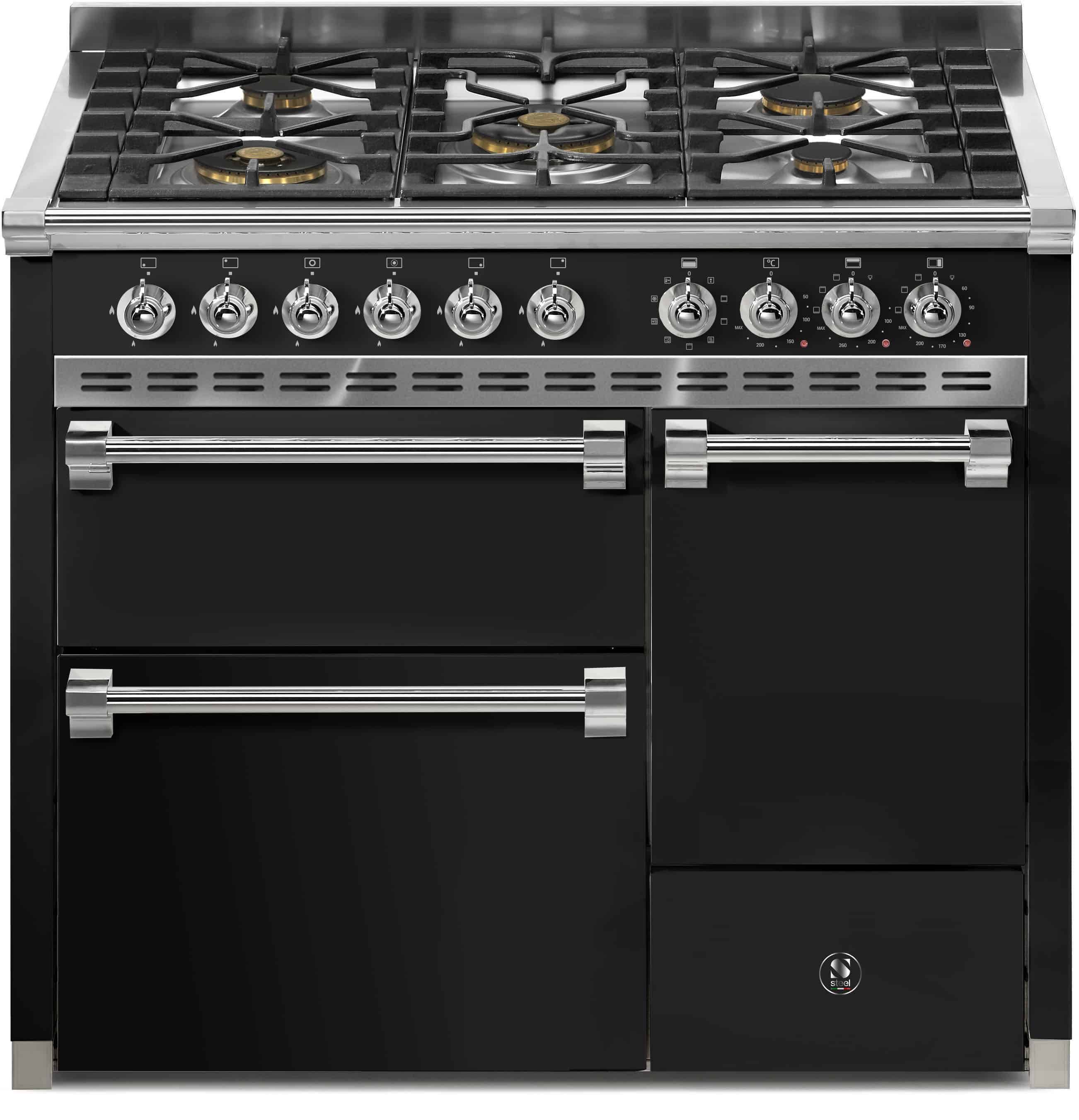 Piano de cuisson Steel ASCOT 100/3 SOLID DOOR – Image 8