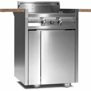 Barbecue Steel Green 2 brûleurs