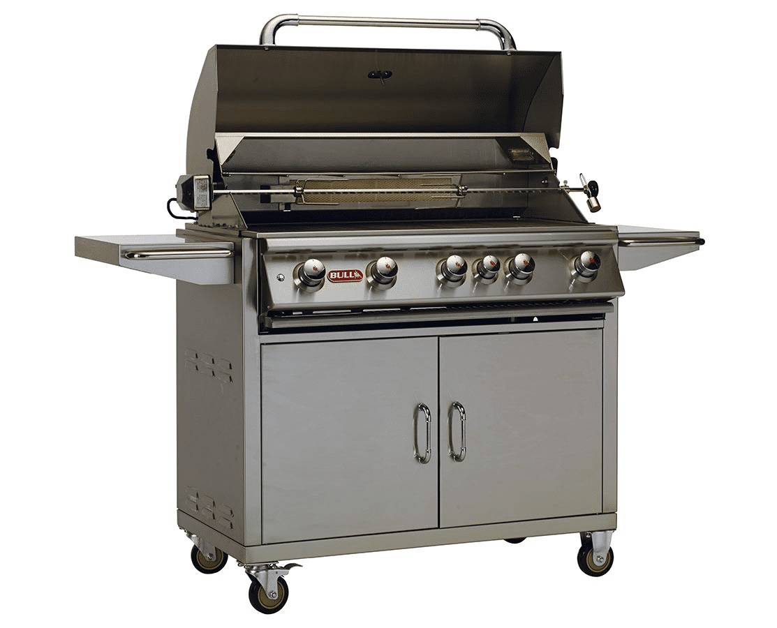 Brahma BBQ Bull sur chariot – Image 2