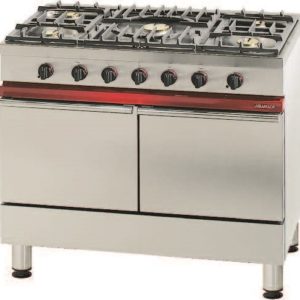Fourneau Ambassade de Bourgogne Gaz 100 cm 5 feux