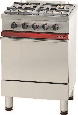 Fourneau Ambassade de Bourgogne Gaz 60 cm