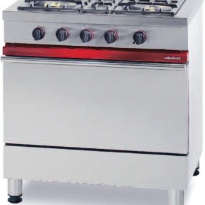 Fourneau Ambassade de Bourgogne Gaz 80 cm - 4 feux