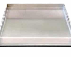 Plancha STEEL 27 dm2 - 3 brûleurs