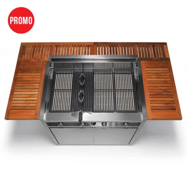 Barbecue Steel Green 90 Inox